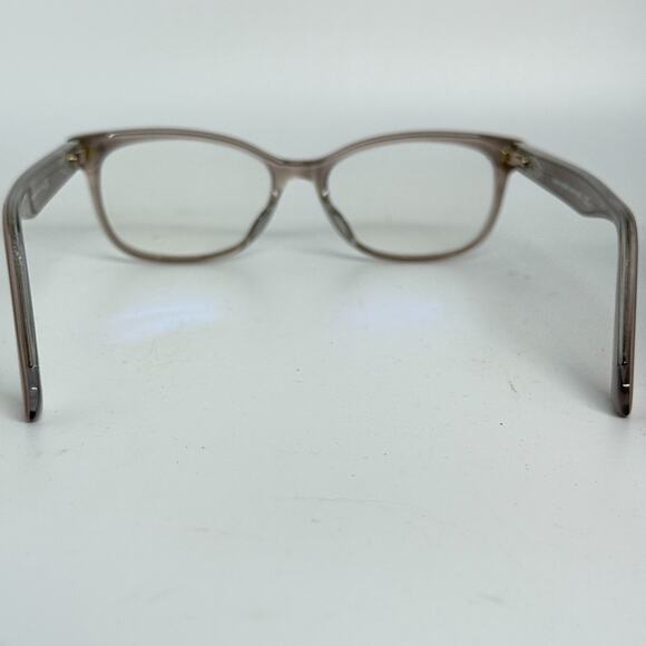 Kate Spade Bronwen KB7 Light Brown on Clear Eyeglasses Frame w/ Flexhinge H19375 - Picture 3 of 7